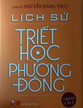 LỊCH SỬ TRIẾT HỌC PHƯƠNG ĐÔNG