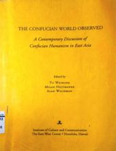 THE CONFUCIAN WORLD OBSERVED