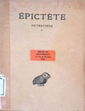 EPICTÈTE: ENTRETIENS