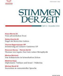STIMMEN DER ZEIT: HEFT 12, DEZEMBER 2012