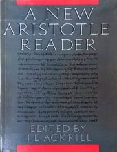 A NEW ARISTOTLE READER