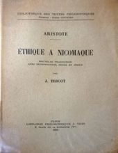 ÉTHIQUE A NICOMAQUE