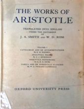 THE WORKS OF ARISTOTLE