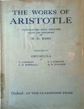 THE WORKS OF ARISTOTLE