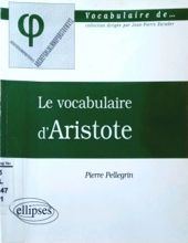 LE VOCABULAIRE D'ARISTOTE