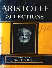 ARISTOTLE: SELECTIONS