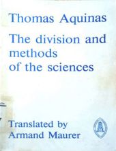 THE DIVISION AND METHODS OF THE SCIENCES