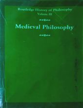 MEDIEVAL PHILOSOPHY