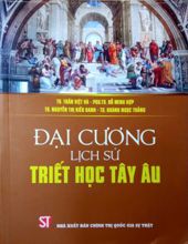 ĐẠI CƯƠNG LỊCH SỬ TRIẾT HỌC TÂY ÂU 