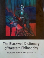 THE BLACKWELL DICTIONARY OF WESTERN PHILOSOPHY