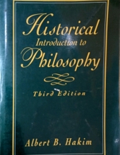 HISTORICAL INTROSUCTION TO PHILOSOPHY