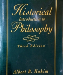 HISTORICAL INTROSUCTION TO PHILOSOPHY