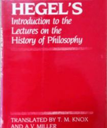 HEGEL'S INTRODUCTION TO THE LECTURES ON THE HISTORY OF PHILOSOPHY