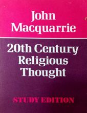 TWENTIETH-CENTURY RELIGIOUS THOUGHT