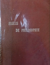 PRÉCIS DE PHILOSOPHIE