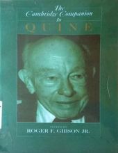 THE CAMBRIDGE COMPANION TO QUINE