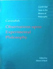 OBSERVATIONS UPON EXPERIMENTAL PHILOSOPHY