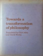 TOWARDS A TRANSFORMATION OF PHILOSOPHY