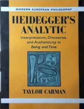 HEIDEGGER's ANALYTIC