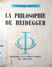 LA PHILOSOPHIE DE HEIDEGGER