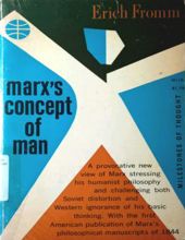 MARX's CONCEPT OF MAN