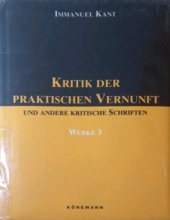 KRITIK DER PRAKTISCHEN VERNUNFT