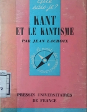 KANT ET LE KANTISME