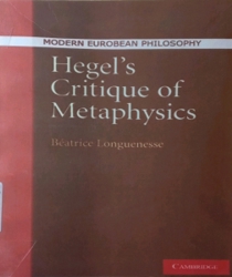 HEGEL's CRITIQUE OF METAPHYSICS