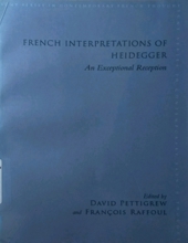 FRENCH INTERPRETATIONS OF HEIDEGGER