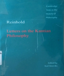 LETTERS ON THE KANTIAN PHILOSOPHY