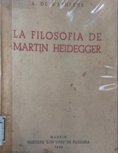 LA FILOSOFÍA DE MARTIN HEIDEGGER