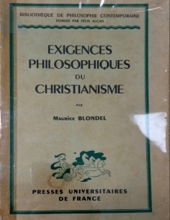 EXIGENCES PHILOSOPHIQUES DU CHRISTIANISME