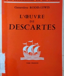 L'oeuvre DE DESCARTES