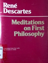 MEDITATIONS ON FIRST PHILOSOPHY