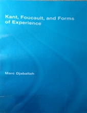 KANT, FOUCAULT, AND FORMS OF EXPERIENCE