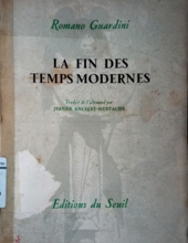 LA FIN DES TEMPS MODERNES