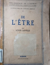 DE L'être