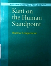 KANT ON THE HUMAN STANDPOINT