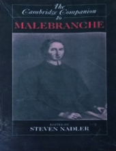 THE CAMBRIDGE COMPANION TO MALEBRANCHE