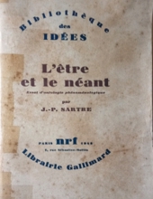 L'être ET LE NÉANT