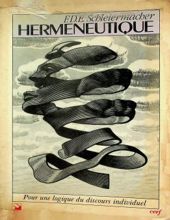 HERMÉNEUTIQUE: TRADUIT DE L'ALLEMAND PAR CHRISTIAN BERNER