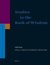 STUDIES IN THE BOOK OF WISDOM 