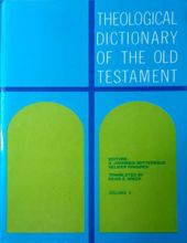 THEOLOGICAL DICTIONARY OF THE OLD TESTAMENT - VOLUME V