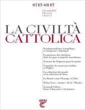 LA CIVILTÀ CATTOLICA: VOL. 1, NO 7, AUGUST 2017