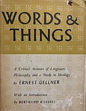 WORDS AND THINGS