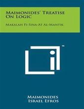 MAIMONIDES' TREATISE ON LOGIC