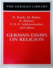 GERMAN ESSAYS ON RELIGION