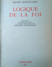 LOGIQUE DE LA FOI