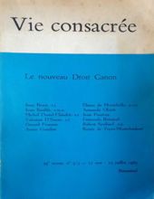 VIE CONSACRÉE