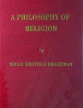 A PHILOSOPHY OF RELIGION